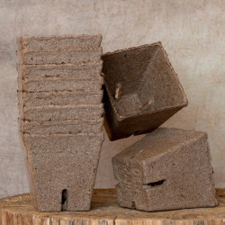 Sphagnumpotte firkantet